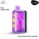 VOZOL RAVE Watermelon Razz Rancher 40000 Puffs