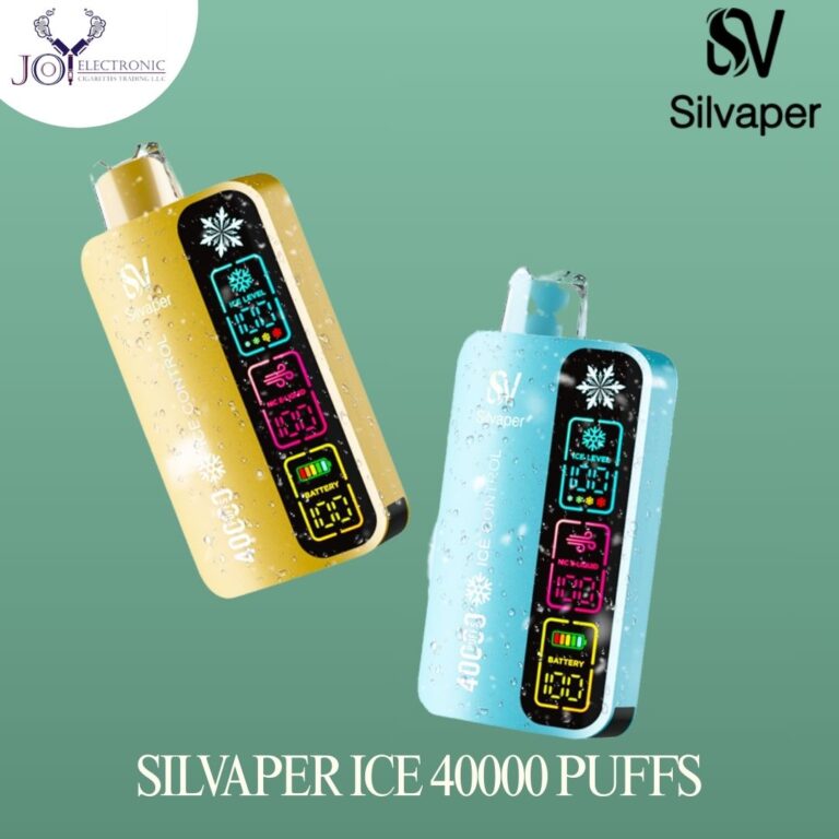 SILVAPER 4 Mode Adjustable Ice 40000 Puffs