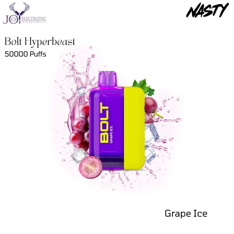 Nasty Bolt Hyperbeast Grape Ice 50000 Puffs