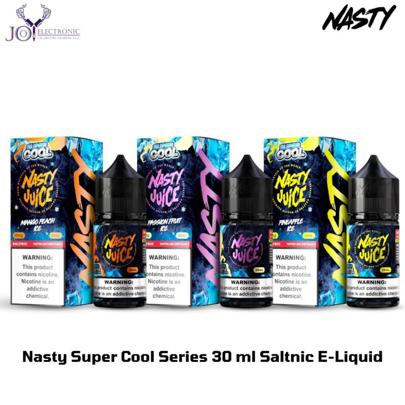 Nasty Super Cool Series 30 ml Saltnic E-Liquid