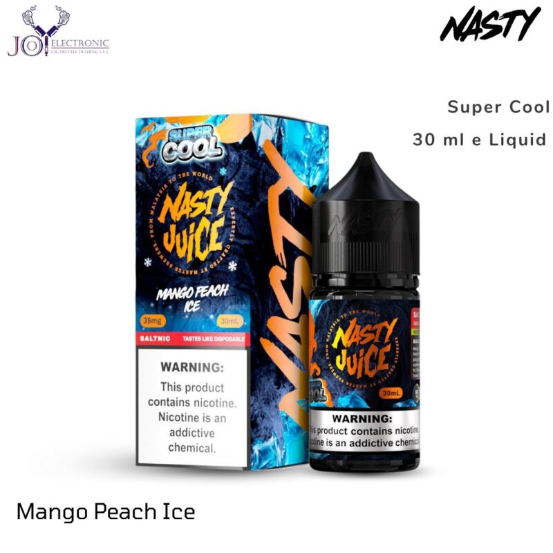 Nasty Super Cool Series Mango Peach Ice 30 ml Saltnic E-Liquid