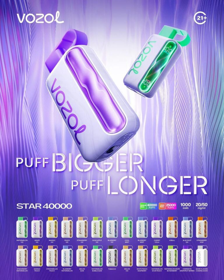 Vozol Star 40000 Puffs Disposable Vape In UAE