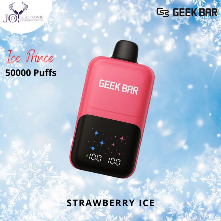 Geek Bar Ice Prince Strawberry Ice 50000 Puffs
