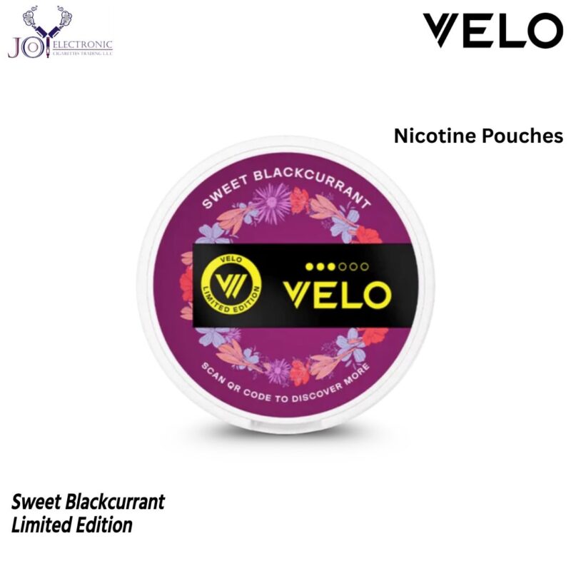 VELO Nicotine Pouches Sweet Blackcurrant Limited Edition