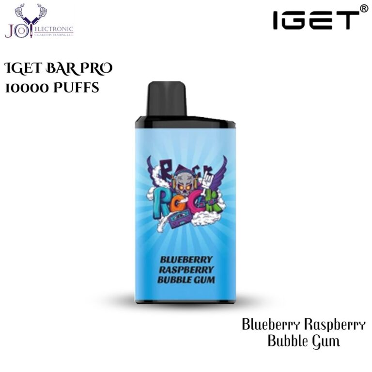 IGET BAR PRO Blueberry Raspberry Bubble Gum 10000 Puffs