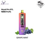 Tugboat Royal Pro DTL Grape Mint 40000 Puffs