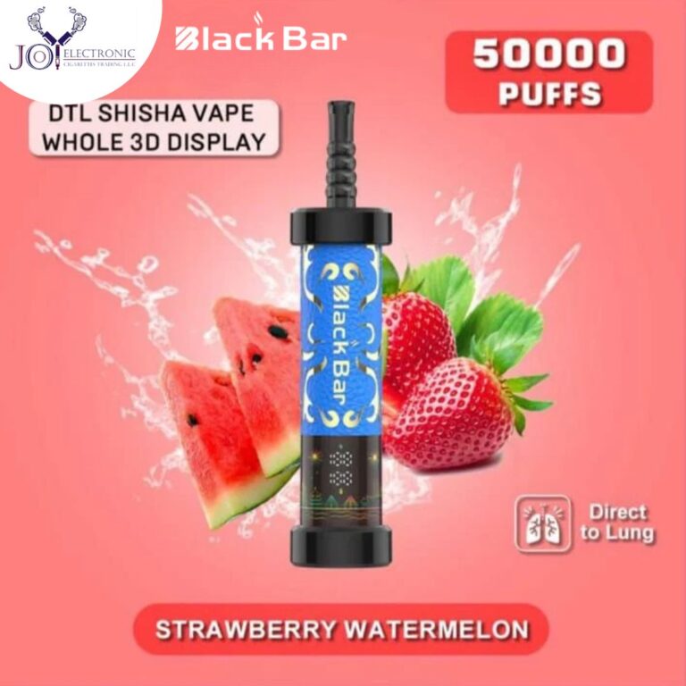 BLACK BAR Strawberry Watermelon 50000 Puffs