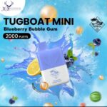 TUGBOAT MINI Blueberry Bubble Gum 2000 Puffs