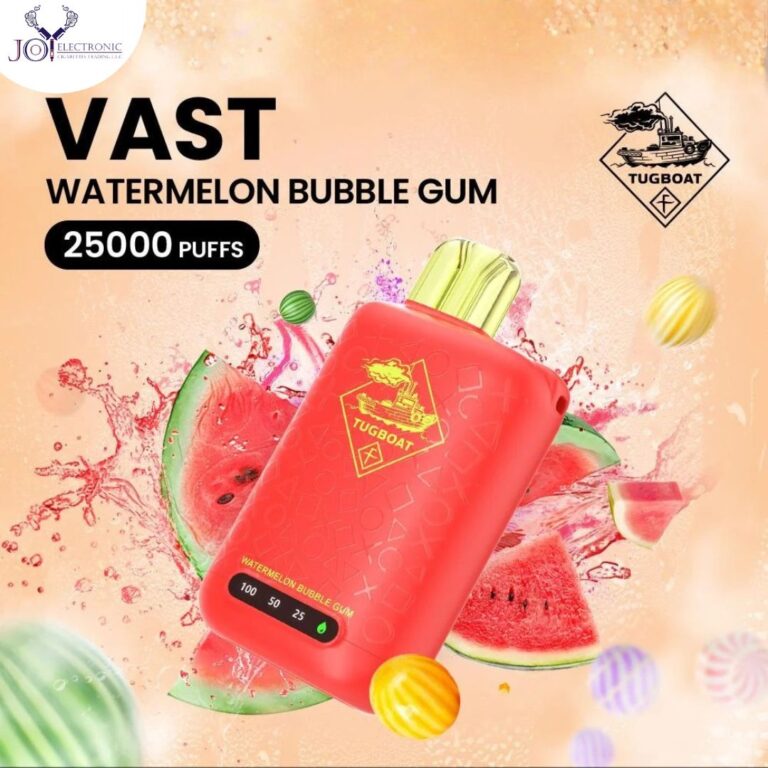 Tugboat Vast Watermelon Bubblegum 25000 Puffs
