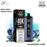 Al Fakher Mega Max Blueberry Gum 40000 Puffs