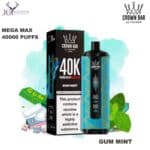 Al Fakher Mega Max Gum Mint 40000 Puffs