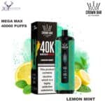 Al Fakher Mega Max Lemon Mint 40000 Puffs